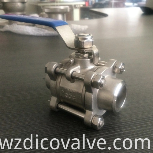 butt weld ball valve